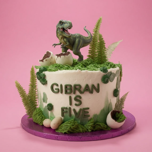 Dinosaur Cake - serves 15-20