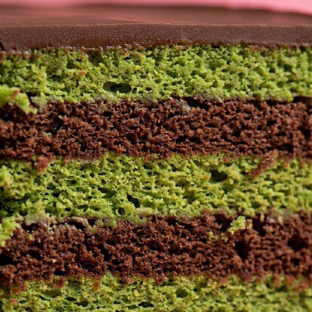 Pistachio Kunafa Bomb Cake