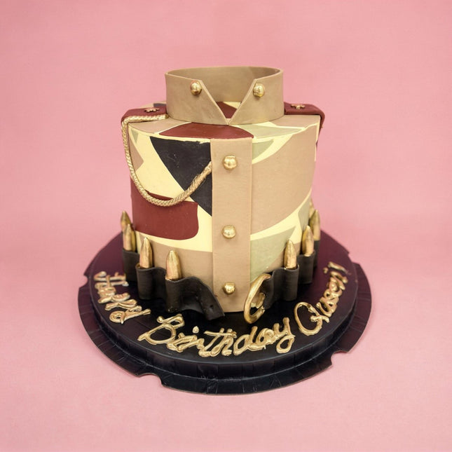 Army Cake - serves 20 - Flour Girl Bakeries