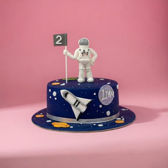 Astronaut Cake 3d - serves 15-20 - Flour Girl Bakeries