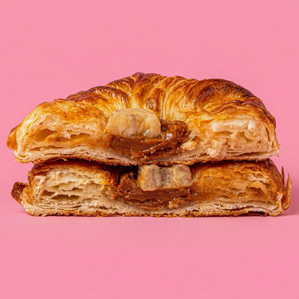 Banana Caramel Danish - Flour Girl Bakeries