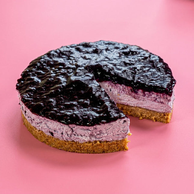 Blueberry Cheese Cake - Flour Girl Bakeries