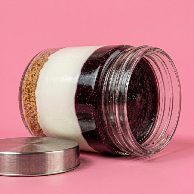 Blueberry Cheesecake Cake Jar 200 ml - Flour Girl Bakeries