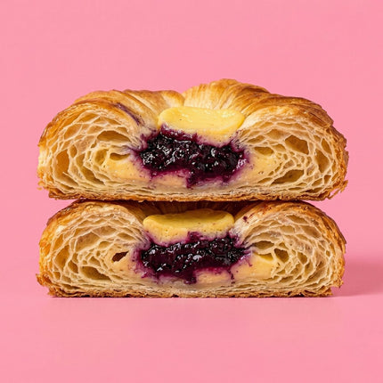 Blueberry Custard Danish - Flour Girl Bakeries
