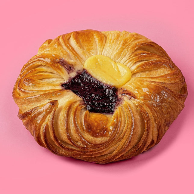 Blueberry Custard Danish - Flour Girl Bakeries
