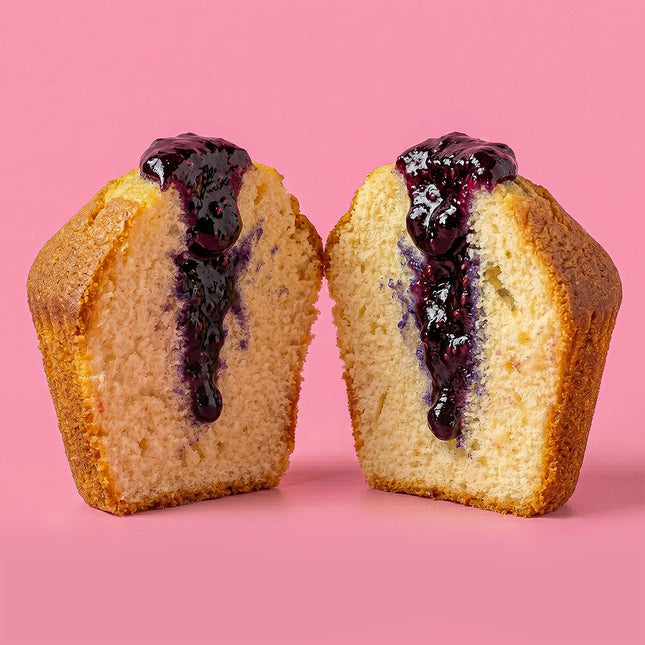 Vegan Blueberry Crumble Muffin (Box of 6)