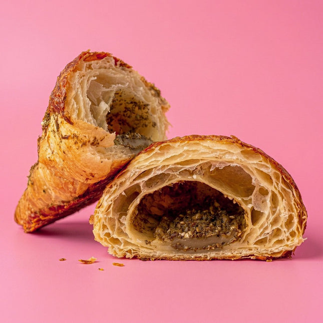 Cheese And Zaatar Croissant - Flour Girl Bakeries