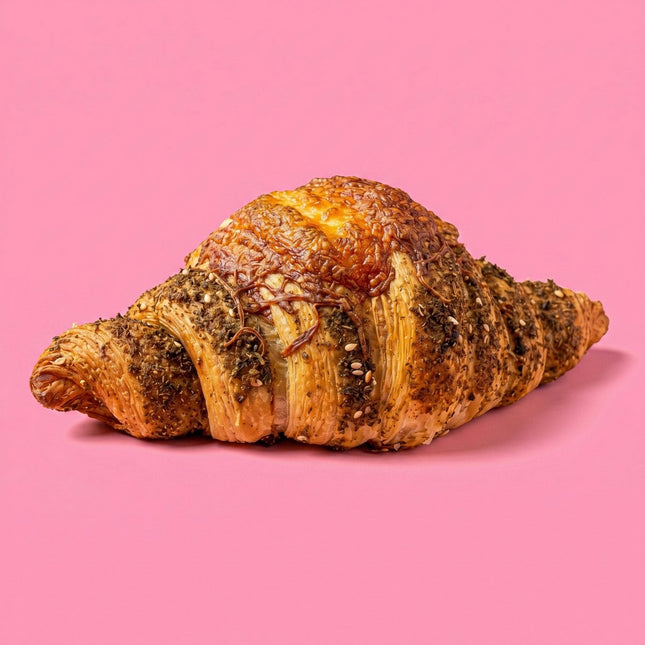 Cheese And Zaatar Croissant - Flour Girl Bakeries