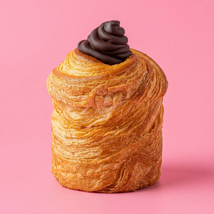 Chocolate Ganache Cruffin - Flour Girl Bakeries