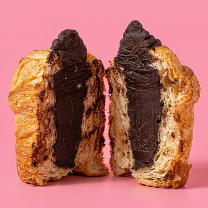 Chocolate Ganache Cruffin - Flour Girl Bakeries
