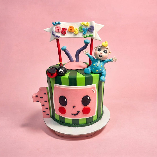 Cocomelon Cake - serves 12-15 - Flour Girl Bakeries