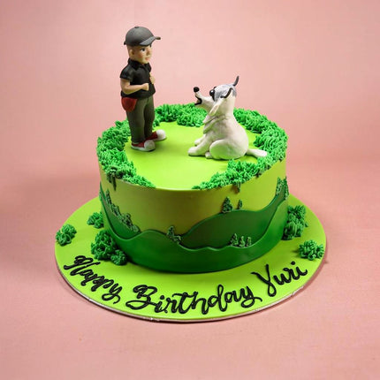 Dog Trainer Cake - serves 15 - Flour Girl Bakeries