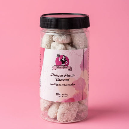 Dragée Pecan Coconut 200g - Flour Girl Bakeries