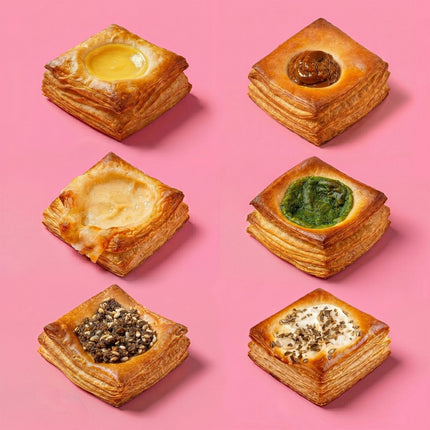 Flaky Danish Squares - Box of 12 - Flour Girl Bakeries