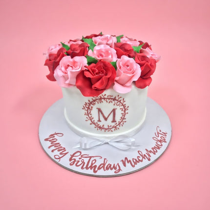 Flower Box Cake - serves 15-20 - Flour Girl Bakeries