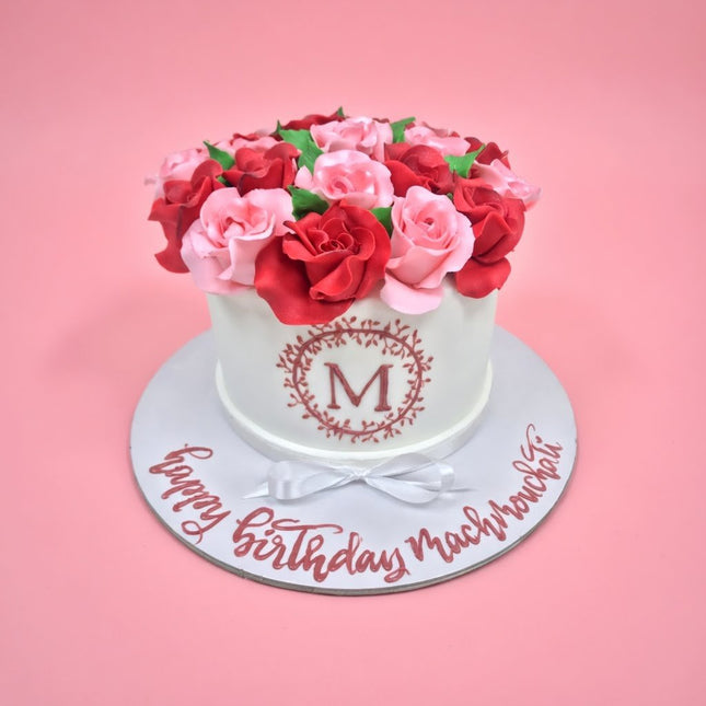 Flower Box Cake - serves 15-20 - Flour Girl Bakeries