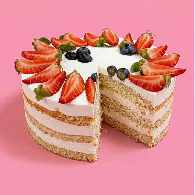 Fresh Fruit Cake - Flour Girl Bakeries