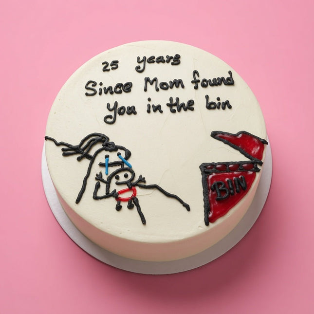 Funny Message Cake - Flour Girl Bakeries