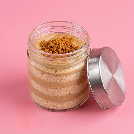 Lotus Cake Jar 200 ml - Flour Girl Bakeries