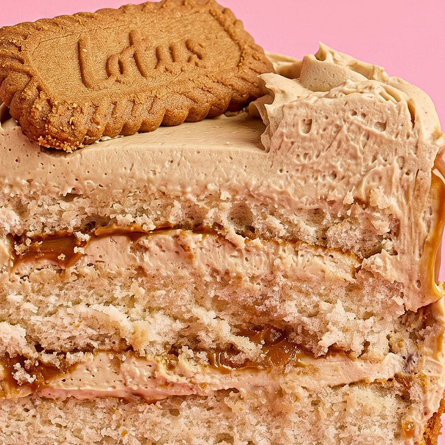 Lotus Caramel Cake - Flour Girl Bakeries