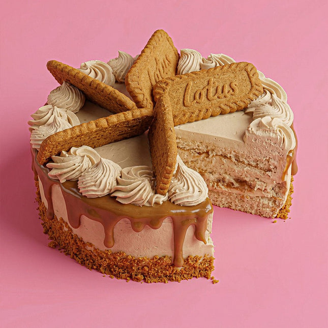 Lotus Caramel Cake - Flour Girl Bakeries