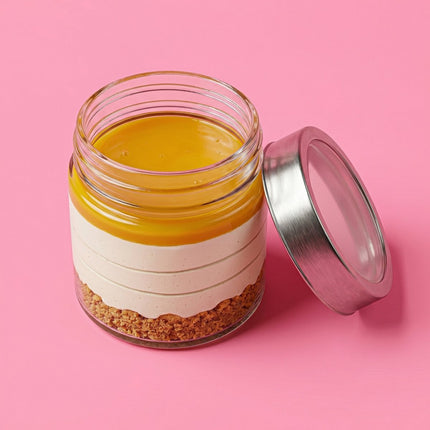 Mango Cheesecake Jar 200 ml - Flour Girl Bakeries