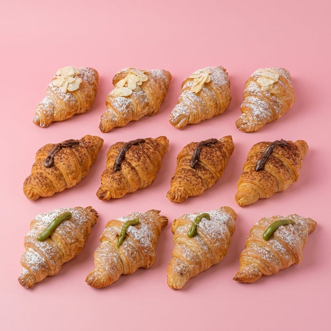 Mini Croissants - Box of 12 - Flour Girl Bakeries