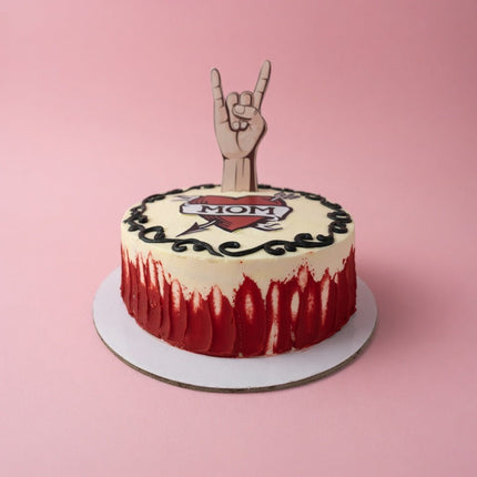 Mom you Rock Cake - serves 10 - Flour Girl Bakeries