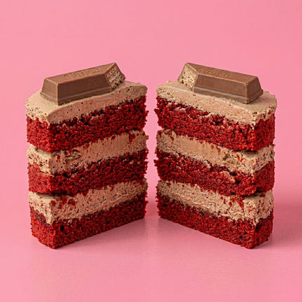 Mono Kitkat Red Velevet Cake - Flour Girl Bakeries