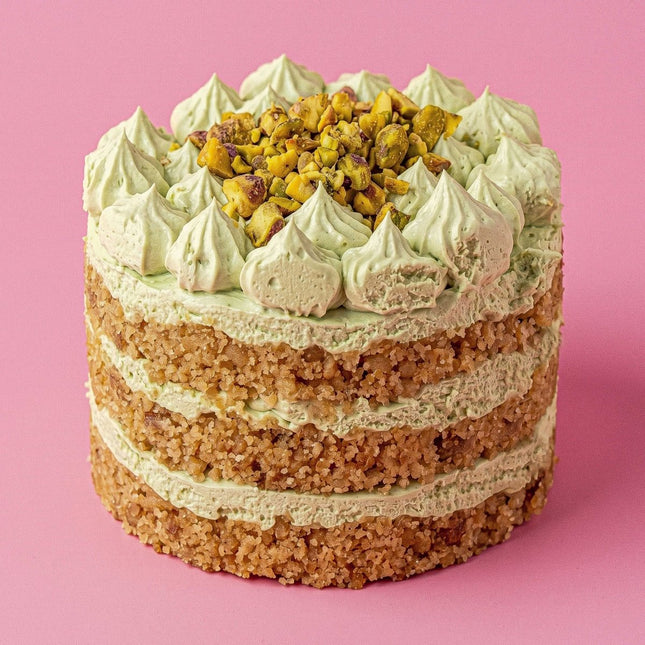 Mono Pistachio Cheesecake - Flour Girl Bakeries