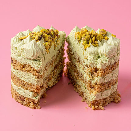 Mono Pistachio Cheesecake - Flour Girl Bakeries