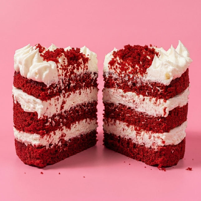 Mono Red Velvet Cheesecake - Flour Girl Bakeries