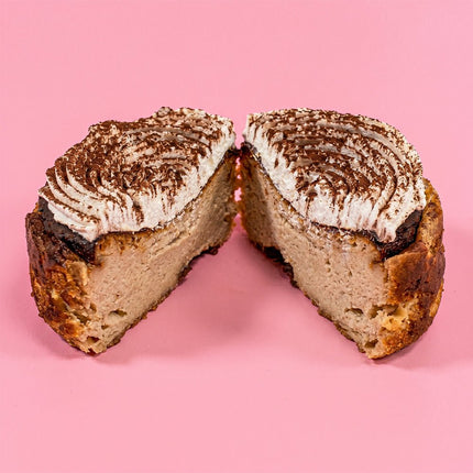 Mono Tiramisu Basque Burnt Cheesecake - Flour Girl Bakeries