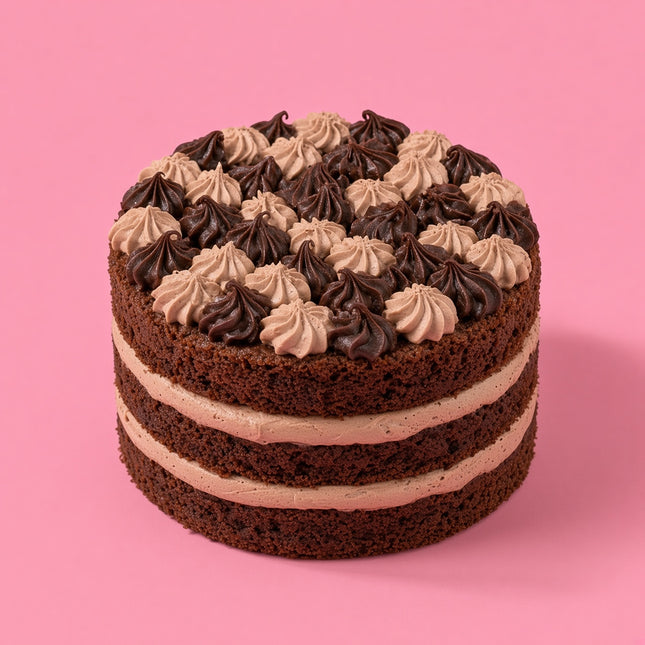 Mono Vegan Chocolate Fudge Cake
