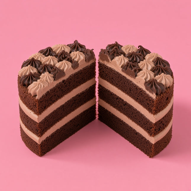 Mono Vegan Chocolate Fudge Cake