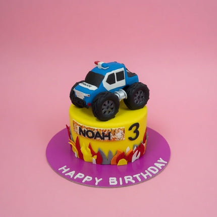 Monster Truck Cake - serves 10 - Flour Girl Bakeries