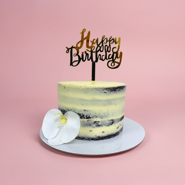 Naked Cake - serves 15-20 - Flour Girl Bakeries