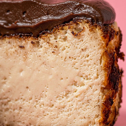 Nutella Basque Burnt Cheesecake - Flour Girl Bakeries