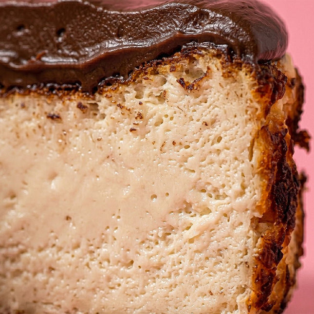 Nutella Basque Burnt Cheesecake - Flour Girl Bakeries