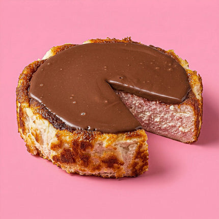 Nutella Basque Burnt Cheesecake - Flour Girl Bakeries