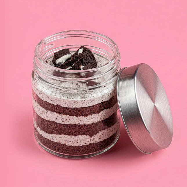 Oreo Cake Jar 200 ML - Flour Girl Bakeries