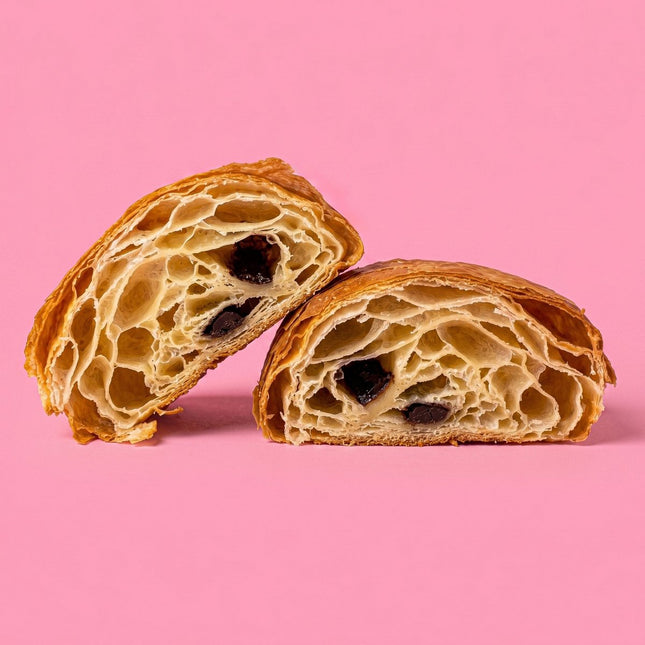 Sliced Pain au Chocolat - Flour Girl Bakeries