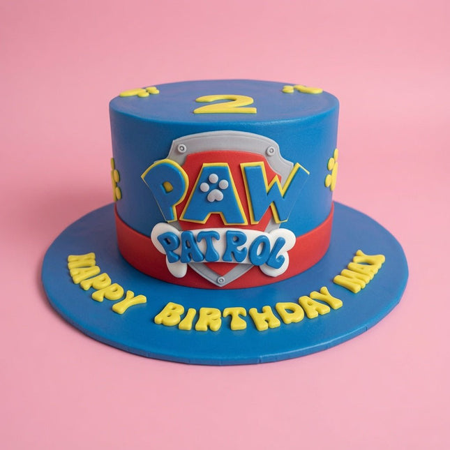 Paw Patrol Cake - serves 8-10 - Flour Girl Bakeries