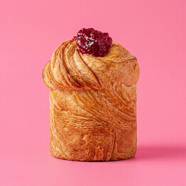 Peanut Butter Jelly Cruffin - Flour Girl