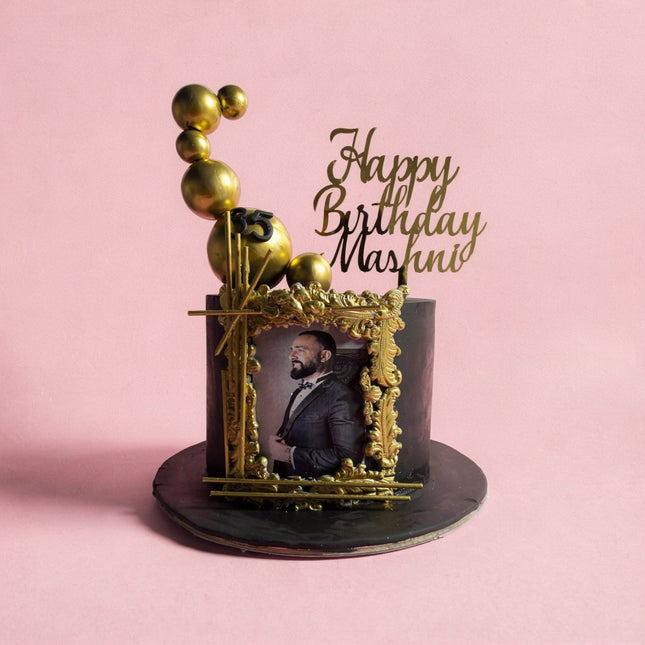 Picture Cake for Him - serves 15 - Flour Girl Bakeries
