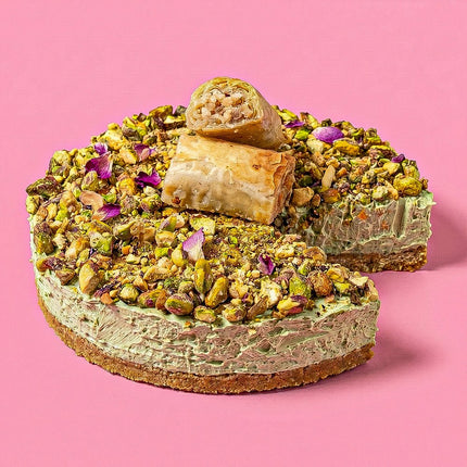 Pistachio Cheesecake - Flour Girl Bakeries