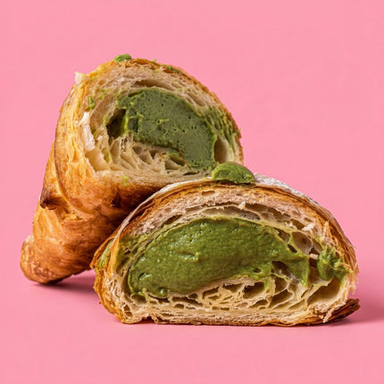 Pistachio Croissant - Flour Girl Bakeries