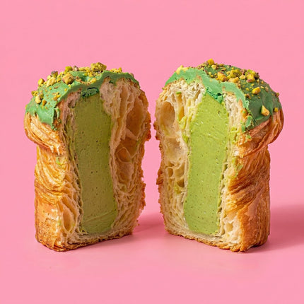 Pistachio Cruffin - Flour Girl Bakeries