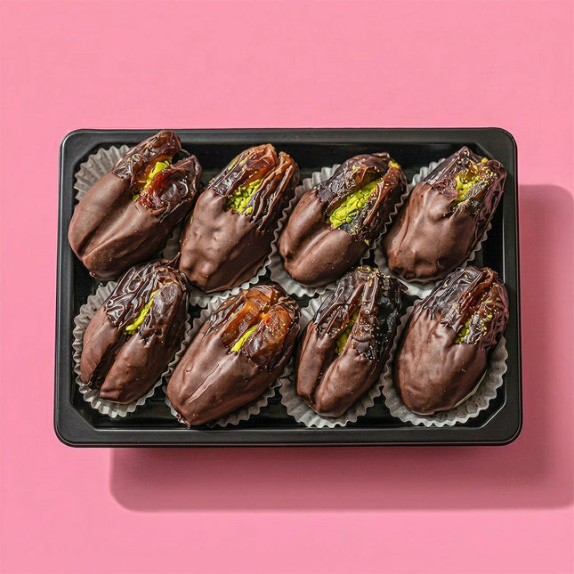 Pistachio Kunafa Dates Box of 8pcs - Flour Girl Bakeries