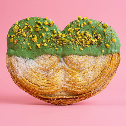 Pistachio Palmier - Flour Girl Bakeries